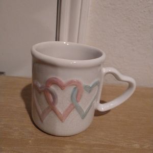 Vintage Mary Kay Locked Hearts Mug